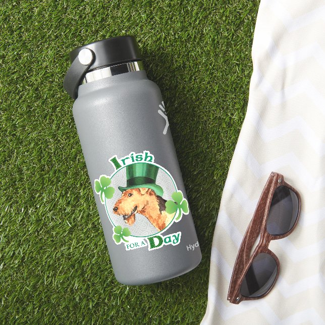 Adesivo Rua do dia de Patrick Airedale Vinyl Sticker (HydroFlask Insitu)