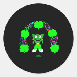 Adesivo Rua do Patrick FrankenCheese Round Sticker