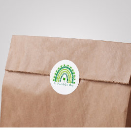 Adesivo Rua Elegante, festa do dia de Patrick