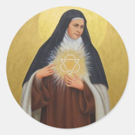 Adesivo Rua. Elizabeth do Trinity Carmelite Nun