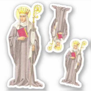 Adesivo Rua. Etheldreda (Audrey) (P 003) - 3-Up Contour