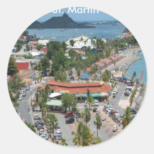 Adesivo Rua. Foto de Martin e Marigot Bay