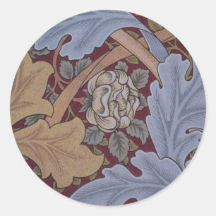Adesivo Rua James Acanthus Leaf Pattern de William Morris