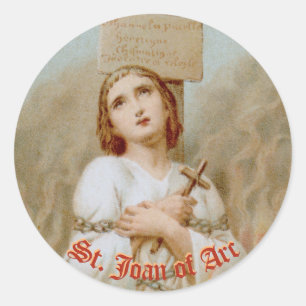 Adesivo Rua. Joan of Arc Burning at the Stake (BF 01)