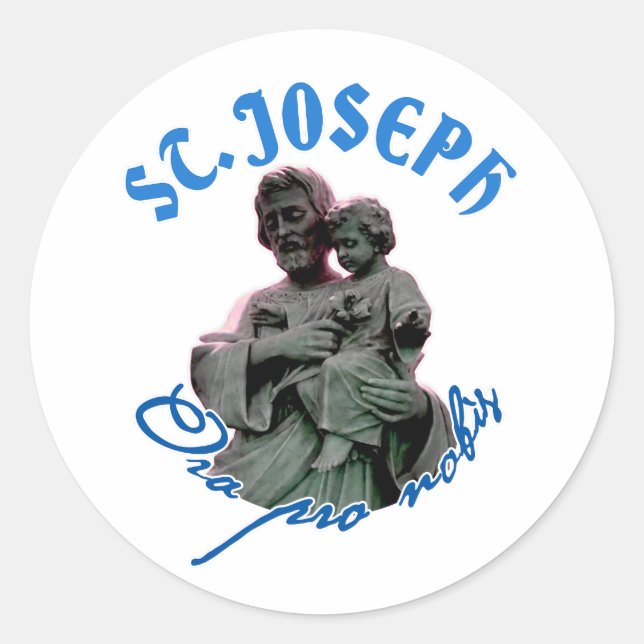 Adesivo Rua Joseph: Ora pro nobis (Frente)