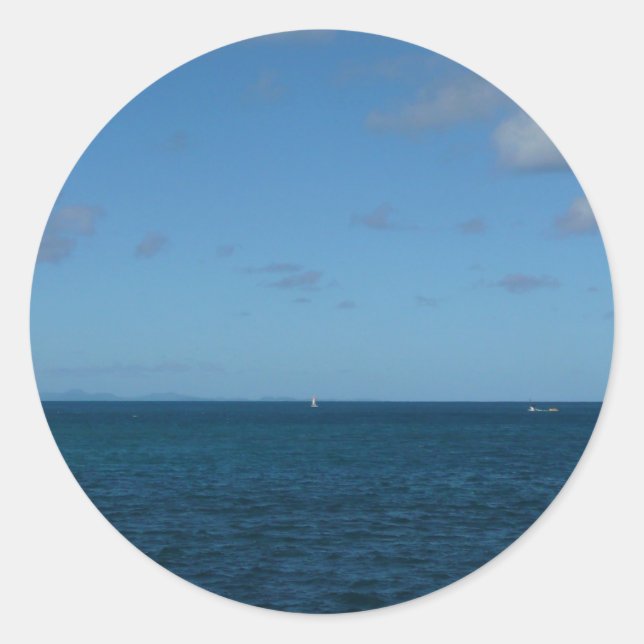 Adesivo Rua. Lucia Horizon Blue Ocean (Frente)