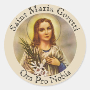 Adesivo Rua Maria Goretti Virgin Martyr
