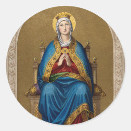 Adesivo Rua. Mary Virgin Mãe Religiosa Católica