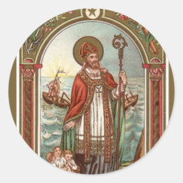 Adesivo Rua: Nicholas de Myra Bishop