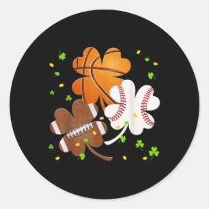 Adesivo Rua Patrick Day Clover Futebol Basball