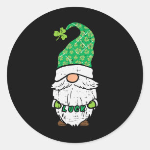 Adesivo Rua Patrick Day Gnome Lucky Santo Paddys PattyMen
