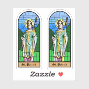 Adesivo Rua Patrick Statue Custom-Cut Vinyl Sticker