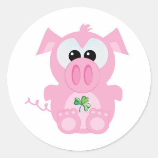 Adesivo Rua. Pattys Day Goofkins piggy