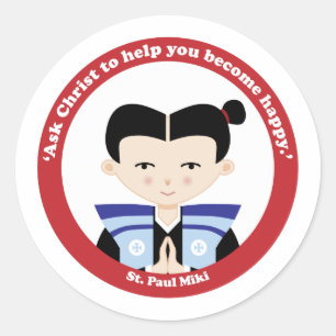 Adesivo Rua. Paul Miki