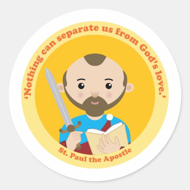 Adesivo Rua, Paul, o Apóstolo (Frente)