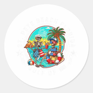 Adesivo Rua, Pete Beach, Florida Men And Women