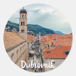 Adesivo Rua principal de Dubrovnik, Croácia