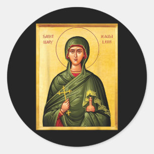 Adesivo Rua Retroativa Mary O Apóstolo Magdalene Ortodo Gr