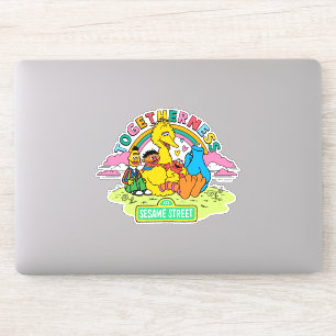 Adesivo Rua Sésamo   Juntos