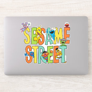 Adesivo Rua Sésamo   Sesame Street Tipo Pals