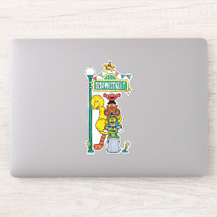 Adesivo Rua Sésamo   Sob o Sésamo Street Sign