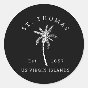 Adesivo Rua Thomas Usvi Beach Palm Tree Novelty