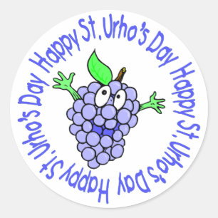 Adesivo Ruas. Camisetas e presentes de Urho para Crianças