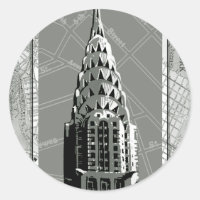 Ruas de Nova Iorque com o Empire State Building