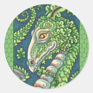 ADESIVO   RUAS. O DRAGÃO VERDE DE SHAMROCK DE PATRICK, FA