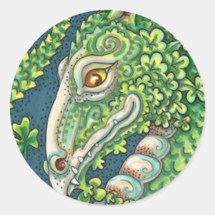 ADESIVO   RUAS. O DRAGÃO VERDE DE SHAMROCK DE PATRICK, FA