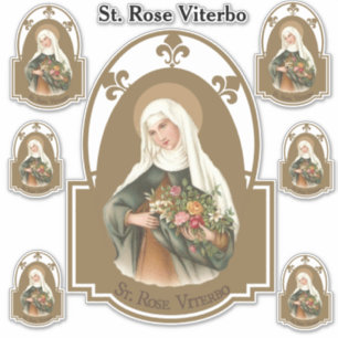 Adesivo Ruas Religiosas. Rosas Viterbo