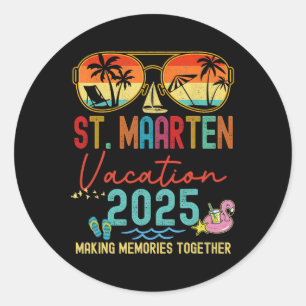 Adesivo Ruas Retroativas. Férias Maarten 2025 Memórias Cor