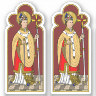 Adesivo Ruas. Thomas Becket com Espada (M 033; Coloridos)