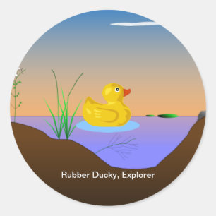 Adesivo Rubber Ducky, Explorer