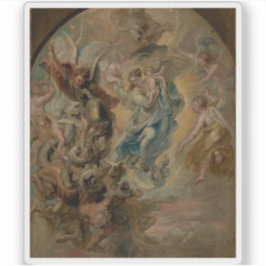 Adesivo Rubens - A Virgem como Mulher do Apocalipse