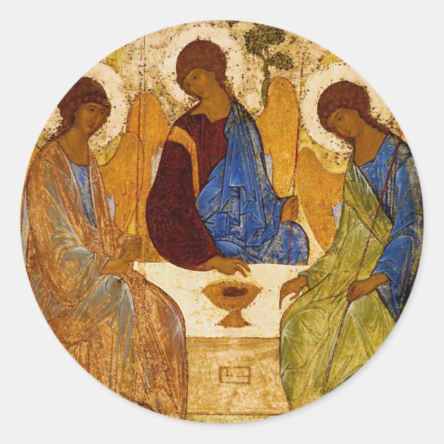 Adesivo Rublev Trinity na Mesa (Frente)