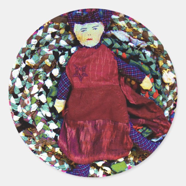 Adesivo Rubra, a Rainha Rag (Frente)