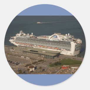 Adesivo Ruby Princess Cruise, SF Stickers