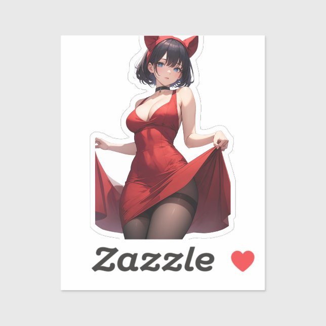 Adesivo Ruby Reverie (Folha)