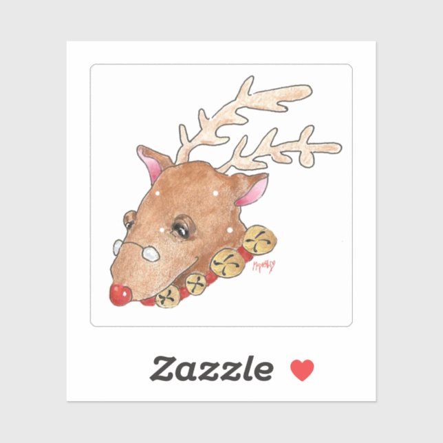 Adesivo Rudolf Sticker (Folha)