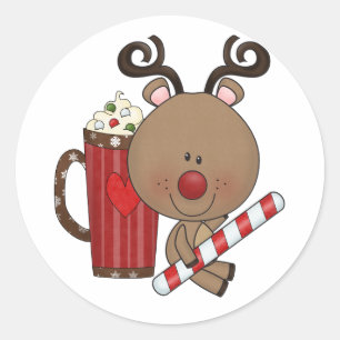 Adesivo Rudy Reindeer Com Cacau