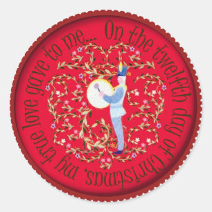 Adesivo Rufar de doze bateristas