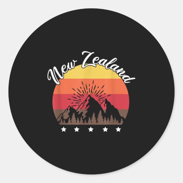 Adesivo Rugby Lover Kiwi Gift New Zealand  (Frente)