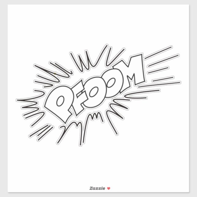 Adesivo ruído-histórias em quadrinhos-onomatopeia-som (Folha)