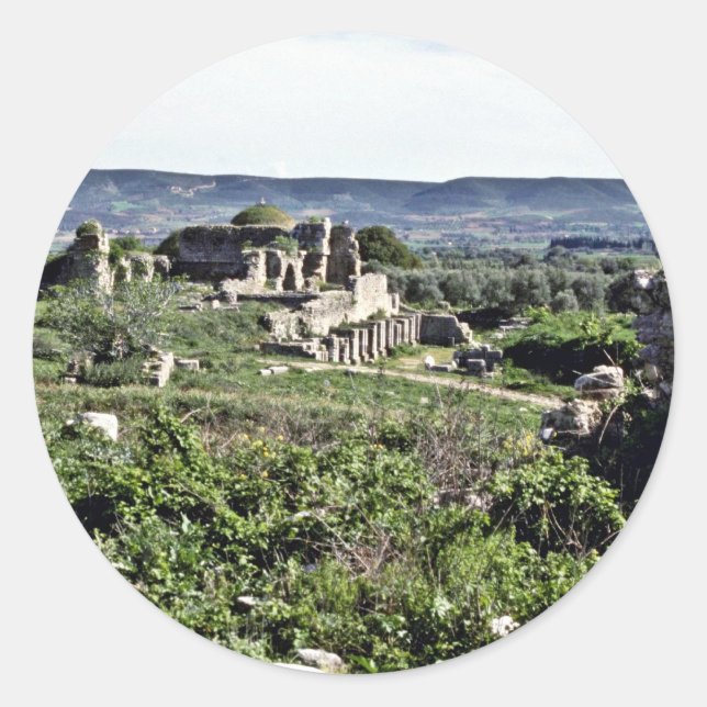 Adesivo Ruínas Da Antiga Cidade Grega De Miletus - Milet (Frente)