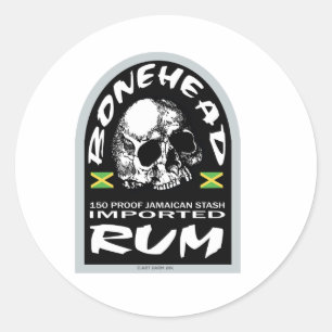 Adesivo Rum do Bonehead