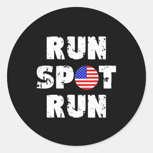 Adesivo Run Spot Run - Oficial (Frente)