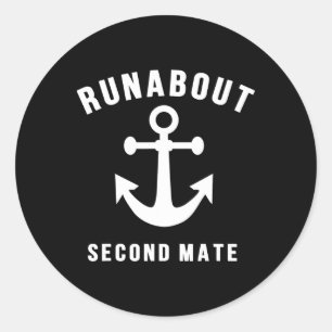 Adesivo Runabout Second Mate Small Boat Entusiasta