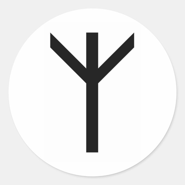 ADESIVO RUNE DE ALGIZ (Frente)