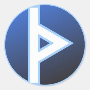 Adesivo Rune do espinho de Thurisaz Thurs